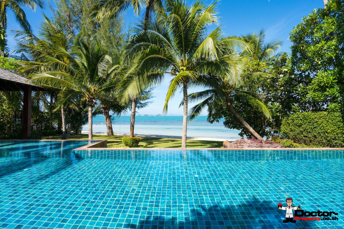 8 Bedroom Beachfront Villa – Lipa Noi, Koh Samui – For Sale